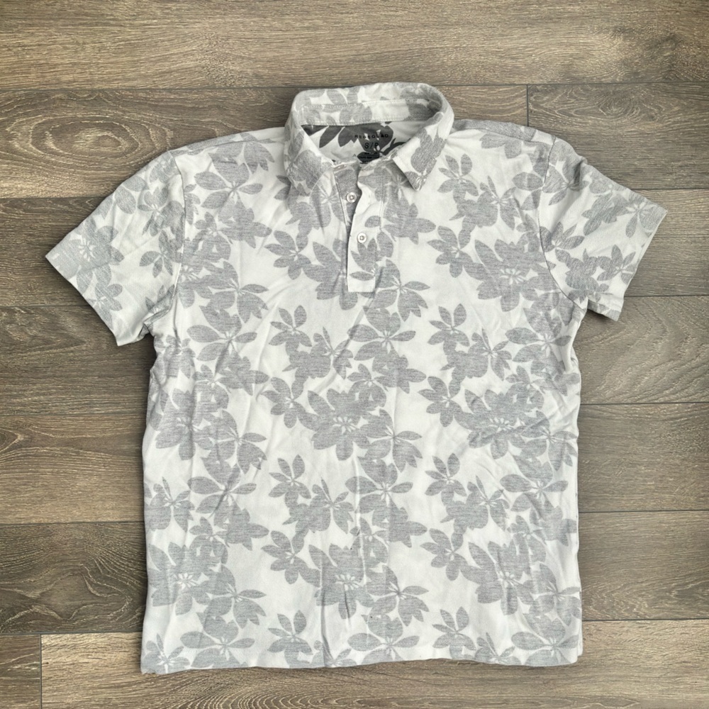Redsquad Inside out Floral Polo